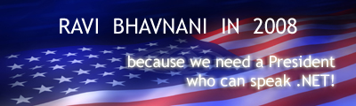 Ravi Bhavnani for President!