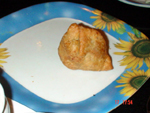 Last samosa of the evening