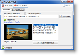 YouTube Pal in action